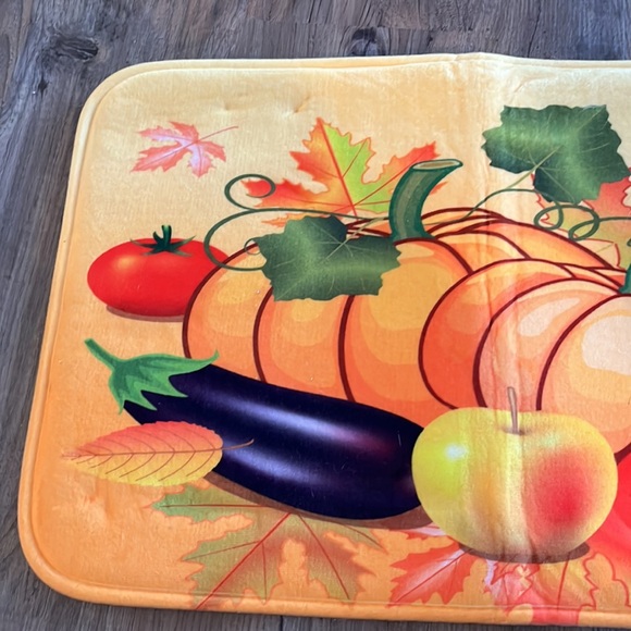 ‘Harvest’ bathroom floor mat - Picture 2 of 6